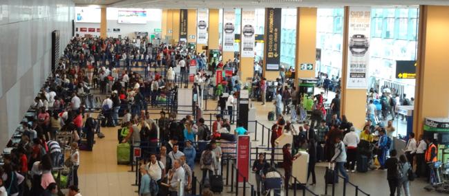 visa to Peru, Lima airport