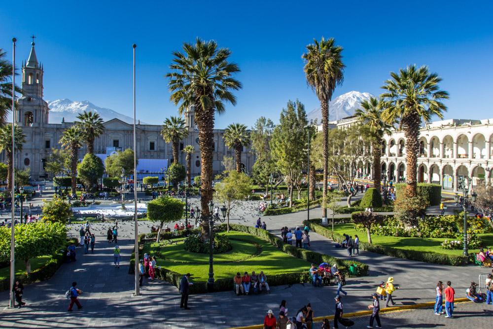 Arequipa, Peru, mountains of Peru, white city