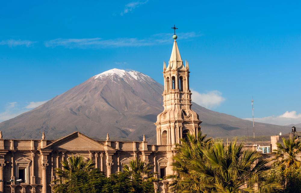 Arequipa, Peru, mountains of Peru, white city