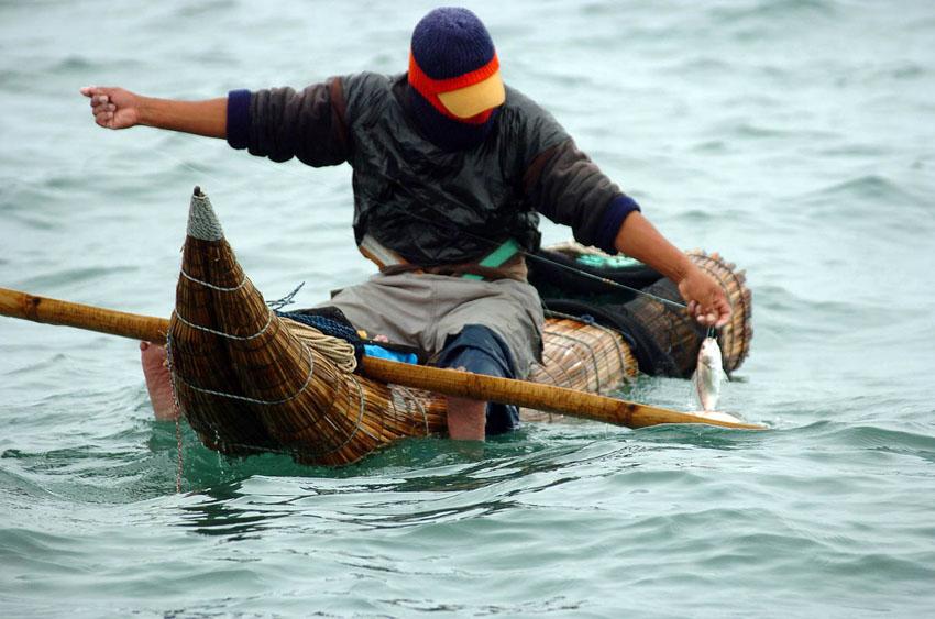 Fisherman in Huanchaco Peru