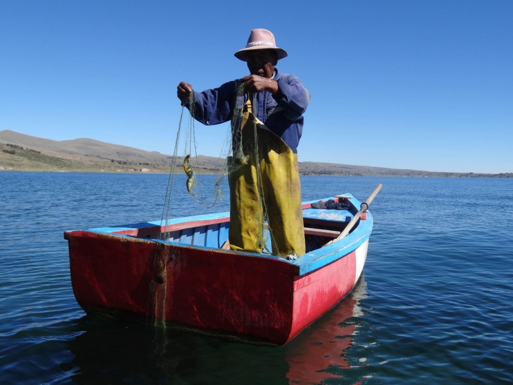 fishing titicaca