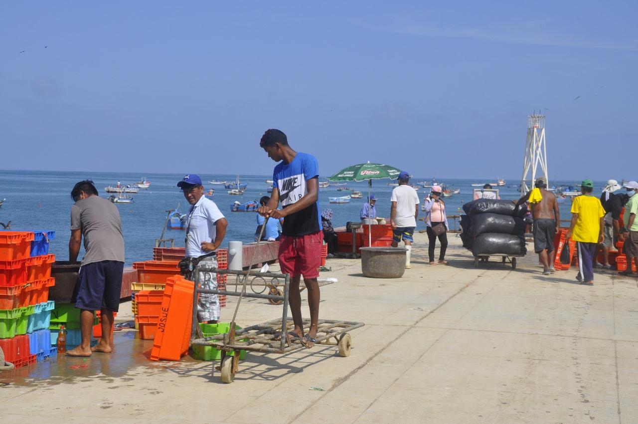 Fish market Peru